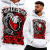 BLUZA Z KAPTUREM SPORTY WALKI  WALECZNE SERCE